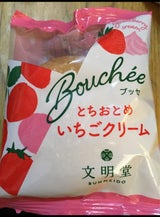 文明堂銀座店 ブッセいちごクリーム