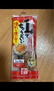ヤマキ　便利な使い切りパック　１ｇ×６の商品写真