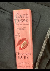 カフェタッセ ルビーチョコレート 45gのレビュー画像