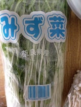 石本マオラン 水菜の袋