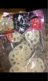 長山 水煮 れんこんスライス 袋 200g