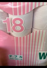 トイレットペーパーカラー 30m W 18R