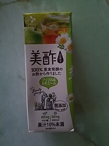 ＣＪ　美酢　アップル＆カモミール　２００ｍｌのレビュー画像