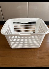 アサヒ化成 モノトーンバスケット ホワイト L