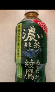 コカコーラ　綾鷹濃い緑茶ＰＥＴ　６００ｍｌの商品写真