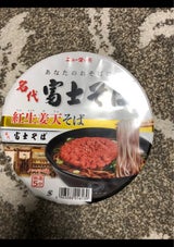 ニュータッチ 名代富士そば紅生姜天そば 124g