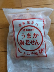 カネシマ　うまか海老せん　キムチ味　５０ｇの商品写真