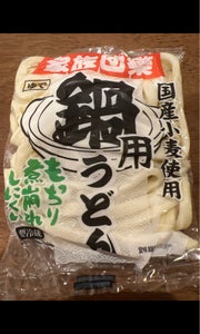 高山麺業　国産小麦使用鍋用うどん　３００ｇのレビュー画像