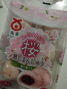 丸京製菓 桜蒸しまんじゅう 6個のレビュー画像