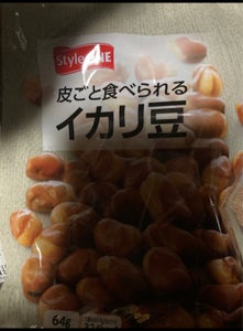 ミツヤ　皮ごと食べられるイカリ豆　６４ｇ