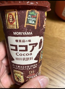 守山乳業　喫茶店の味　ココア　カップ　１８０ｇのレビュー画像
