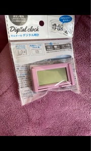 丸七　ホルダー付デジタル時計の商品写真