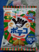 東ハト ポテコうましお味クリスマス 73g