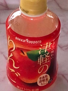 ポッカサッポロ　津軽のりんご　ＰＥＴ　２８０ｍｌの商品写真
