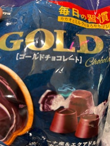 カバヤ　ゴールドチョコレート　小袋　５７ｇの商品写真