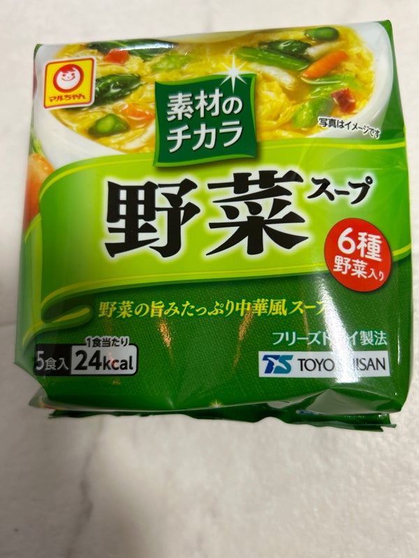 最も完璧な 送料無料 東洋水産 マルちゃん 素材のチカラ たまごスープ 5食入×6個