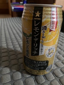 レモン・ザ・リッチ　レモンの逸品　缶　３５０ｍｌの商品写真