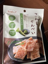 ダイシンフーズ こんにゃくせんべいわさび 15g