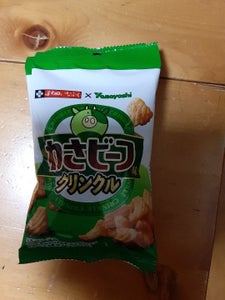 秋田いなふく米菓　クリンクル　わさビーフ味　２５ｇの商品写真