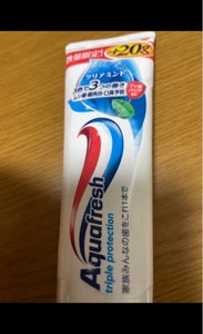 アクアフレッシュ　クリアミント　増量　１６０ｇのレビュー画像