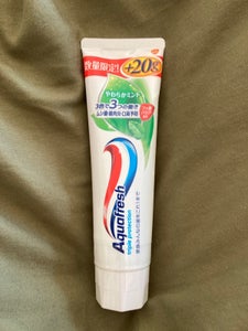 アクアフレッシュ　やわらかミント　増量　１６０ｇのレビュー画像