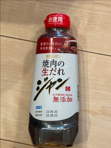 モランボン　ジャン焼肉のタレ　４００ｇの商品写真