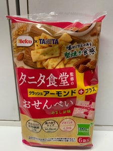 栗山米菓タニタ食堂監修のおせんべいアーモンド９６ｇの商品写真