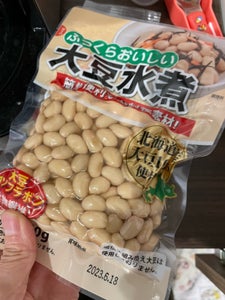 サンフーズ　北海道産　大豆水煮　１６０ｇのレビュー画像