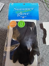 手のひらメッシュサマーグローブ 刺繍 1P