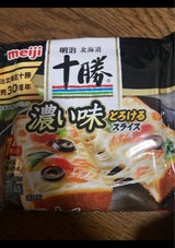 明治 北海道十勝とろけるスライス濃い味7枚126g