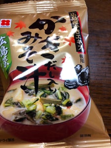 新庄　ＦＤ広島野菜入りかきだし入りみそ汁　１食のレビュー画像