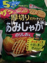 東ハト あみじゃがのりしお味 5P 80g