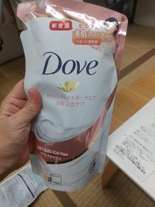 ダヴ BWホワイトクレイ&ガーデニア 替 340gの商品写真