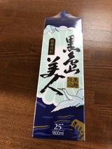 長島研醸 黒島美人 芋 25度 パック 1.8L