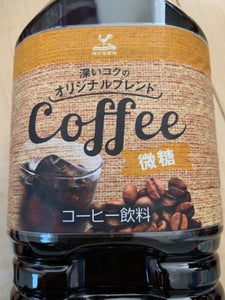 神戸居留地　オリジナルブレンドコーヒー微糖　２Ｌの商品写真