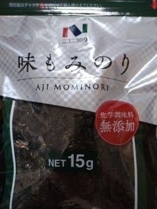ニコニコのり 味もみのり 15gの商品写真