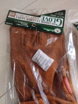 CS アウトドアレザーグローブ