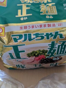 マルちゃん マルちゃん正麺 豚骨味 5食 445gの商品写真