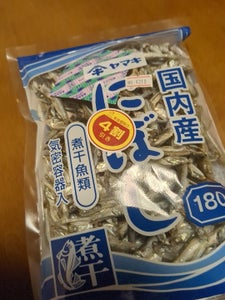 ヤマキ 煮干 180gのレビュー画像