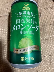 神戸居留地　国産果汁メロンソーダ　１８５ｍｌ