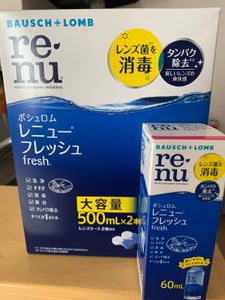 レニューフレッシュ　試供品　　５００ｍｌ×２Ｐのレビュー画像