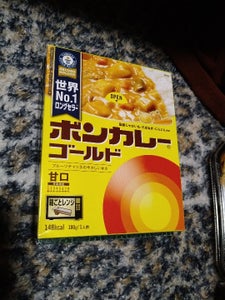 大塚食品　ボンカレーゴールド　甘口　１８０ｇの商品写真