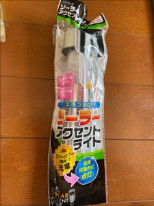 武田 ステンレスソーラーアクセントライトLED黄色の商品写真