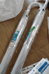 ミドリ ビニールジャンプ傘 透明 60cm