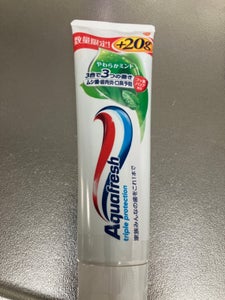 アクアフレッシュ　やわらかミント　増量　１６０ｇのレビュー画像