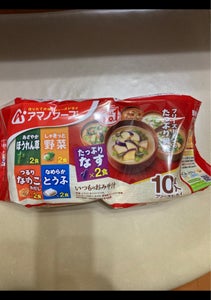 アマノ いつものおみそ汁 10食バラエティセットの商品写真