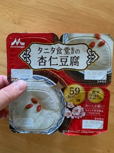 森永乳業　タニタ食堂監修の杏仁豆腐　６０ｇ×４の商品写真