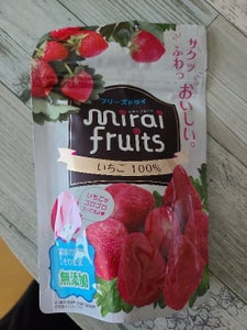 ビタットジャパン　ミライフルーツ　いちご　１０ｇのレビュー画像