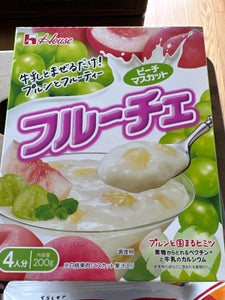 ハウス　フルーチェピーチマスカット　２００ｇの商品写真