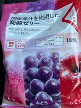 くらし良好 国産果汁蒟蒻ゼリー 18個